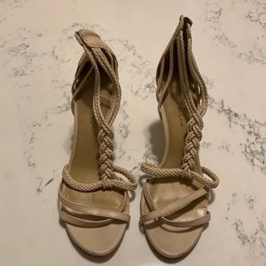 Nude Strappy Antonio Melani Heels